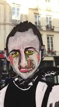– street art in Barcelona: scene from the Art Is Trash video by Francisco de Pájaro