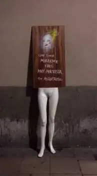  – street art in Barcelona: scene from the Art Is Trash video by Francisco de Pájaro