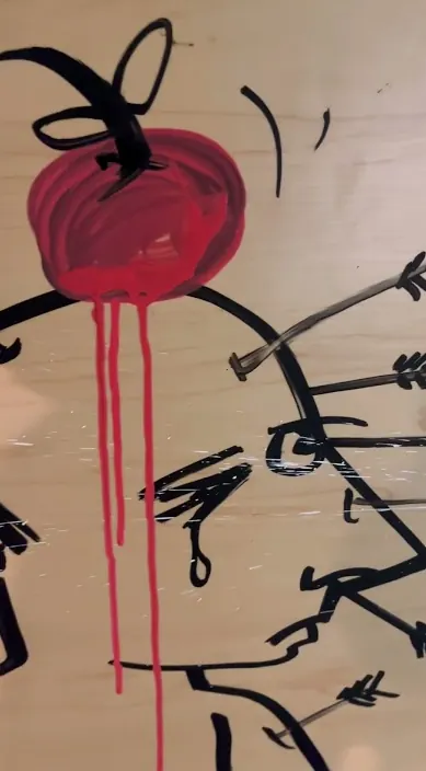 CERTERO #franciscodepajaro #art #arteurbano Certero – street art in Barcelona: scene from the Art Is Trash video by Francisco de Pájaro