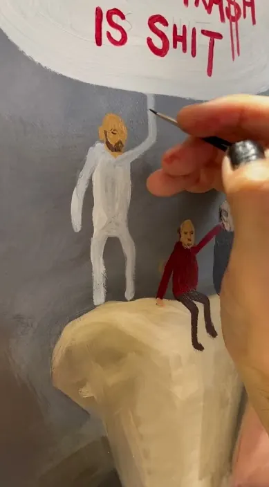 DETRASH DE PICASSO. Próximamente. 👉artistrash.es #arte #art #arteurbano #urbanart #streetart DETRASH DE PICASSO. Próximamente. es – street art in Barcelona: scene from the Art Is Trash video by Francisco de Pájaro