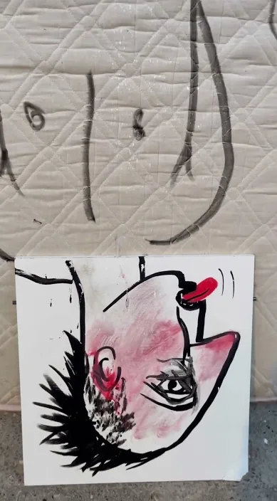 El artista libre – street art in Barcelona: scene from the Art Is Trash video by Francisco de Pájaro