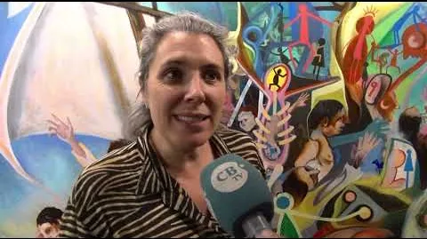 Exposición de Noticias – street art in Barcelona: scene from the Art Is Trash video by Francisco de Pájaro