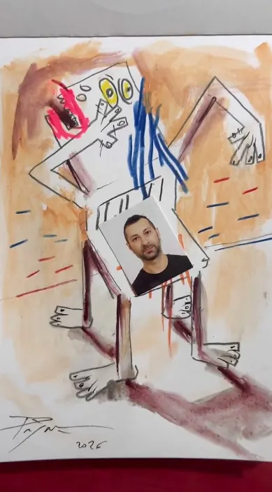 ME FUI PARA VOLVER #franciscodepajaro #art Me fui para volver – street art in Barcelona: scene from the Art Is Trash video by Francisco de Pájaro