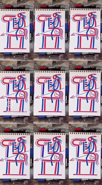 Multiplicado – street art in Barcelona: scene from the Art Is Trash video by Francisco de Pájaro