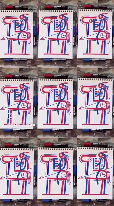 Multiplicado – street art in Barcelona: scene from the Art Is Trash video by Francisco de Pájaro