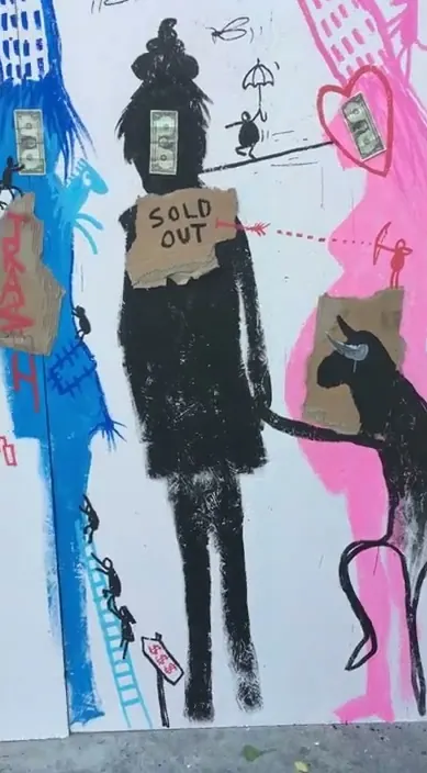 New York New York – street art: scene from the Art Is Trash video by Francisco de Pájaro