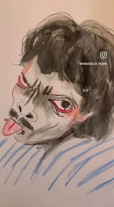 PELUQUERO #art #trashart #franciscodepajaro Peluquero – street art in Barcelona: scene from the Art Is Trash video by Francisco de Pájaro