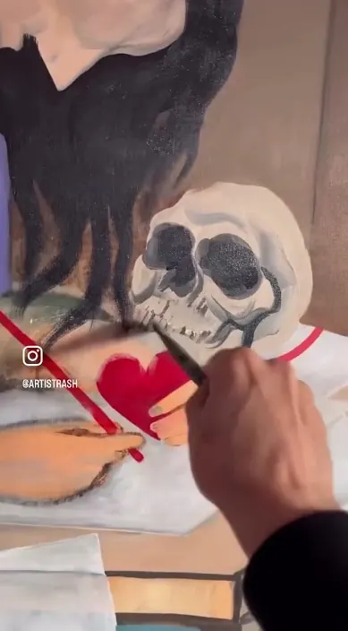 PRÓXIMA EXPOSICIÓN EN DÜSSELDORF #franciscodepajaro #art #arteurbano Próxima exposición en düsseldorf – street art: scene from the Art Is Trash video by Francisco de Pájaro