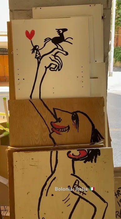 REGALarte – street art in Barcelona: scene from the Art Is Trash video by Francisco de Pájaro
