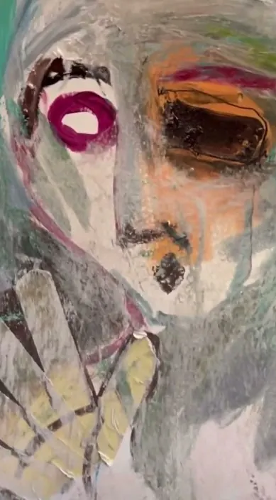Vide cor meum – street art in Barcelona: scene from the Art Is Trash video by Francisco de Pájaro